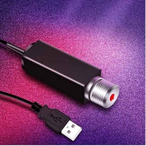 USB LED Car Roof Star Night Light Projector Light Interior Ambient Atmosphere Galaxy Lamp Decoration Light USB Plug